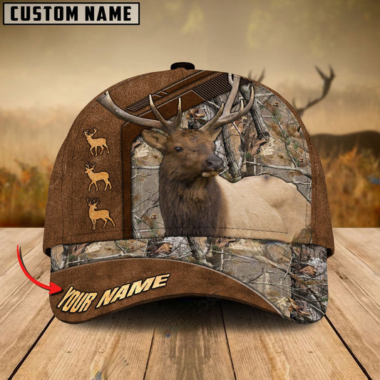 Maxcorners Hunting Premium Pattern ( Multi Animal Option ) Personalized Hats