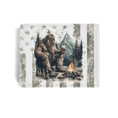Maxcorners The Closer I Get To Nature Bigfoot Leather Wallet LM2101
