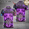 Maxcorners Darts Monster Fangs Graffiti Dartboard Multiple Options Personalized Name, Team Name 3D Shirt