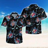 Maxcorners Hockey Tropical Hawaiian Shirt