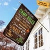 Maxcorners Camping Rules Garden Flag VT08