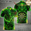 Maxcorners Darts Thunder Dragon Dartboard Multiple Options Personalized Name, Team Name 3D Shirt