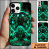 Maxcorners Hellfire Skull Cerberus Dartboard Inferno Style Multicolor Options Personalized Name 3D Phonecase