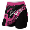 Maxcorners Customized Bowling Trouser Skirts With Shorts Underneath, Bowling Ribbon Strike For Change With Pockets