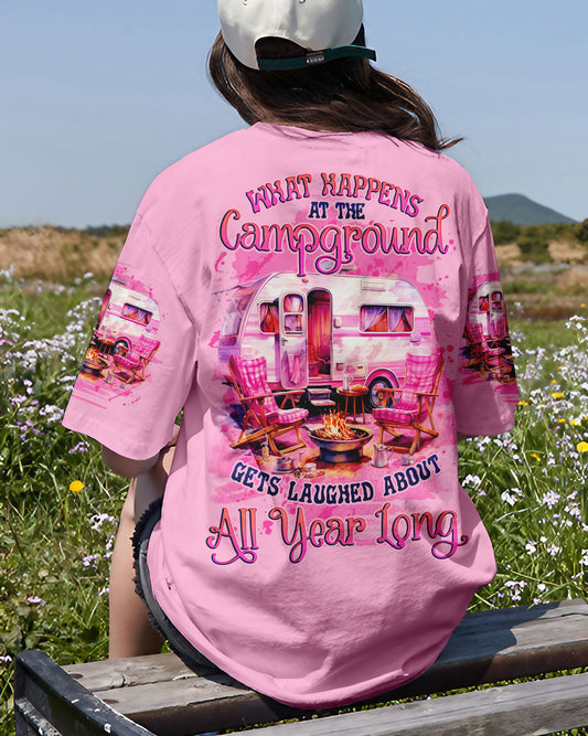 Maxcorners What Happens At The Campground All Over Print LM2101