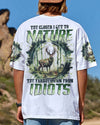 Maxcorners The Closer I Get To Nature Deer Hunting All Over Print LM2101
