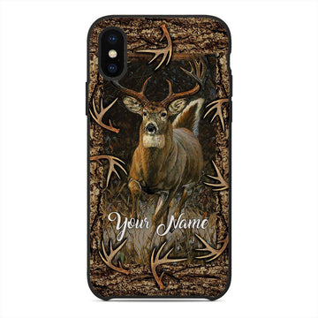 Maxcorners Deer Hunting Personalized Name Phone Case LM1012
