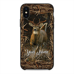 Maxcorners Deer Hunting Personalized Name Phone Case LM1012