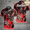 Maxcorners Darts Shirt Electric Lion Dartboard Lightning Design Multioptions Personalized Name Team Name 3D Shirt (4 Colors)