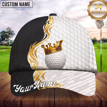 Maxcorners The Golf King 3D Golf Personalized Name Cap
