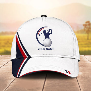 Maxcorners Elite Horizon 3D Golf Personalized Name Cap