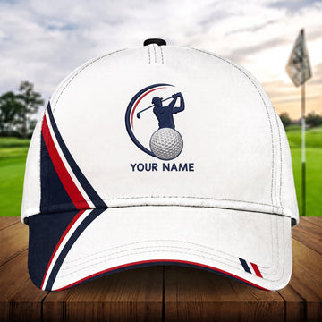 Maxcorners Elite Horizon 3D Golf Personalized Name Cap