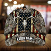 Maxcorners Epic Chuilon Fashion Deer Hunting Camo Pattern 3D Multicolor Personalized Cap