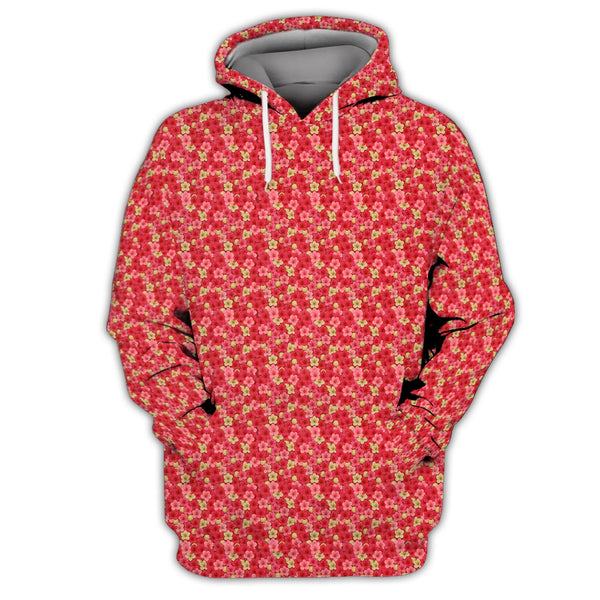 Maxcorners Azalea Golf Shirt, Pattern Golf Shirt, Golf Gift For Golfers