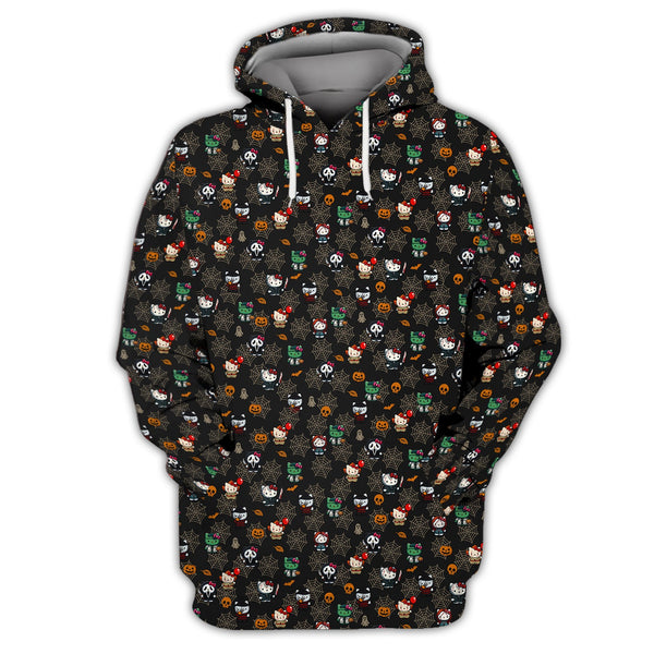 Maxcorners Halloween Golf Shirt, Pattern Golf Shirt For Golfer, Funny Golf Shirt For Men