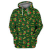 Maxcorners Funny Pattern Golf Shirt, Pug Golf Shirt For Men, Pugrinch Golf Shirt For Golfer