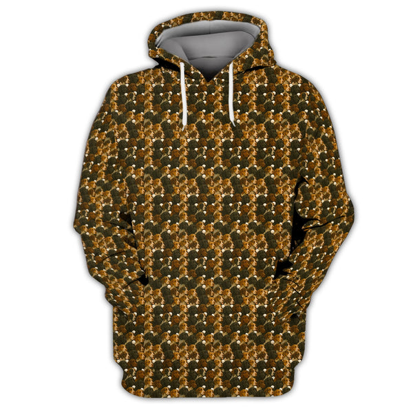 Maxcorners Pointer Golf Polos , Pattern Golf Shirt For Dog Lover, Dog Golf Shirt, Crazy Golf Shirt For Golfers
