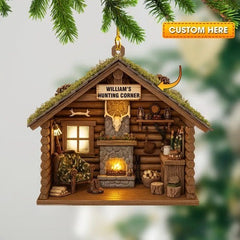 Maxcorners Hunting Corner, Home Decor, Christmas Ornament, Personalized Ornament