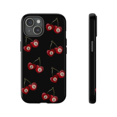 Maxcorners Billiards Cherry 8 Ball 
 Full Wrap Phone Case LM1012