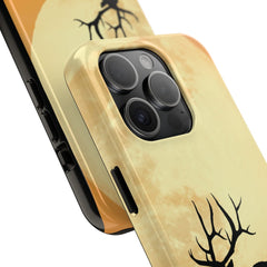 Maxcorners Hunting Full Moon Elk Full Wrap Phone Case LM1012