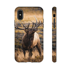 Maxcorners Hunting Bull Elk Full Wrap Phone Case LM1012