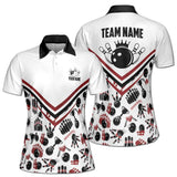 Maxcorners Player Strike Bowling Jersey Customized Name, Team Name 3D Shirt For Women