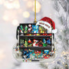Maxcorners Custom Tackle Box Acrylic Xmas Ornaments, Presents For Fishing Lovers, Fishing Ornament