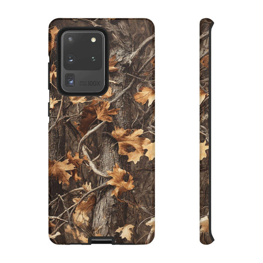 Maxcorners Wooded Hunter Camouflage Phone Case - iPhone & Android - Durable, Protective Camo Cover - Outdoor, Nature, Hunting Accessory
 Full Wrap Phone Case LM0812