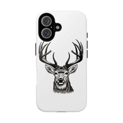 Maxcorners Phone Case, Durable Deer Hunting Wildlife Tough Protective Cover, Buck Hunter Gift, Outdoor Sportsman Gear, Camo Phone Accessories Full Wrap Phone Case LM0812