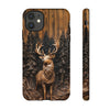 Maxcorners Carved Deer Phone Case: 3D Visual Effect, Hunter Gift
 3D Phone Case LM0812