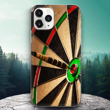 Maxcorners Darts Phone Case Bullseye Aim Bar Sport Phone Case 2 Full Wrap Phone Case LM0812