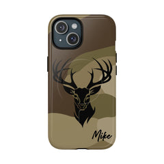 Maxcorners Durable Camo Deer iPhone Case for Outdoorsman, Tough Magnetic Phone Cover Gift for Hunter, Camouflage Buck Case Personalized Gift for Him
 Full Wrap Phone Case LM0812