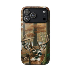 Maxcorners Hunting Whitetail Buck Full Wrap Phone Case LM1012