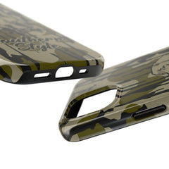 Maxcorners MossBark Camo Tough Phone Case, "Southern Style" Duck Dog, Hunting Gifts, Accessories, Impact Resistant Full Wrap Phone Case LM0812