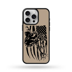 Maxcorners Elk Flag Hunting Phone Case LM0812