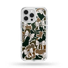 Maxcorners White Trendy Camo Bows Phone Case LM0812