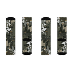 Maxcorners Camo Socks Perfect gift for Hunters, Hunter socks, Hunter gift, Men's gift, Birthday, Christmas stocking stuffer, Unique gift LM2611
