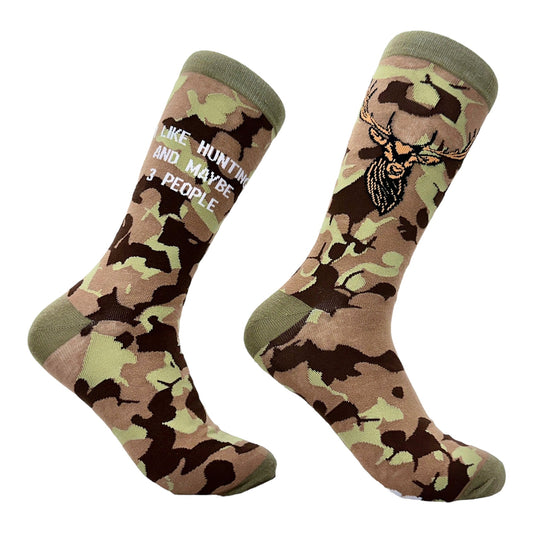 Maxcorners Camo Hunting Socks, Funny Deer Socks, Gift for HunterLM2611