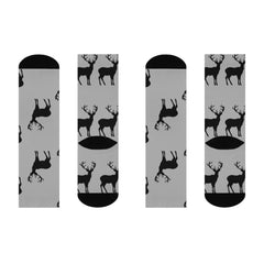 Maxcorners Deer Socks - Perfect gift for Deer Hunters, Deer hunting gift, man gift, birthday, Christmas stocking stuffer, Unique Hunters gift ideaLM2611