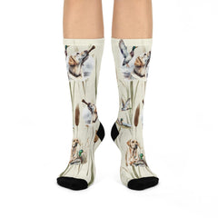 Maxcorners Duck Hunting socks - Perfect gift for Duck Hunters, hunter socks, hunter gift, men's gift, birthday gift, Christmas stocking stuffer LM2611