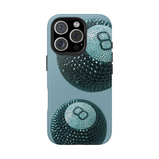 Maxcorners Billiards 8-Ball Gamer Style Full Wrap Phone Case LM1012