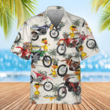 Maxcorner Duck Hawaii Beach Retro Hawaiian Shirt