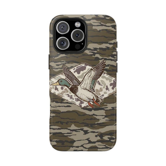 Maxcorners Camo Duck Phone Case: Lexan Plastic Tough Cover for Outdoor Adventures
 3D Phone Case LM0812