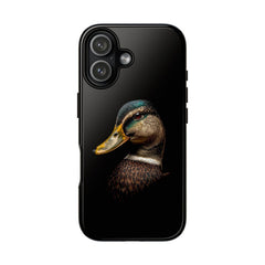Maxcorners Mallard Duck iPhone Case, Duck Hunting Phone Case, Duck Head Phone Case, Tough Case Full Wrap Phone Case LM0812