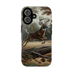 Maxcorners Deer Hunting iPhone Case, Whitetail Phone Case, Buck iPhone 17 Tough Case, Deer Hunter Gifts, Deer Hunting Gifts Men, Trophy Buck Gifts Full Wrap Phone Case LM0812