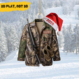 Maxcorners Personalized Hunting Christmas Ornament, Acrylic 2D Deer/Duck Hunter Gift