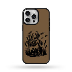 Maxcorners Brown Lab Duck Hunting Dog Phone Case
 LM0812