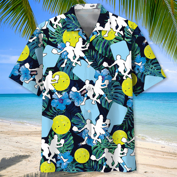 MaxCorners Pickleball 3D Hawaiian Shirt