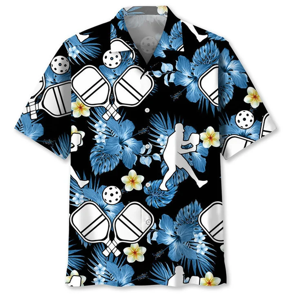 MaxCorners Pickleball 3D Hawaiian Shirt