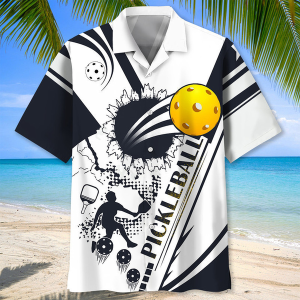 MaxCorners Pickleball 3D Hawaiian Shirt